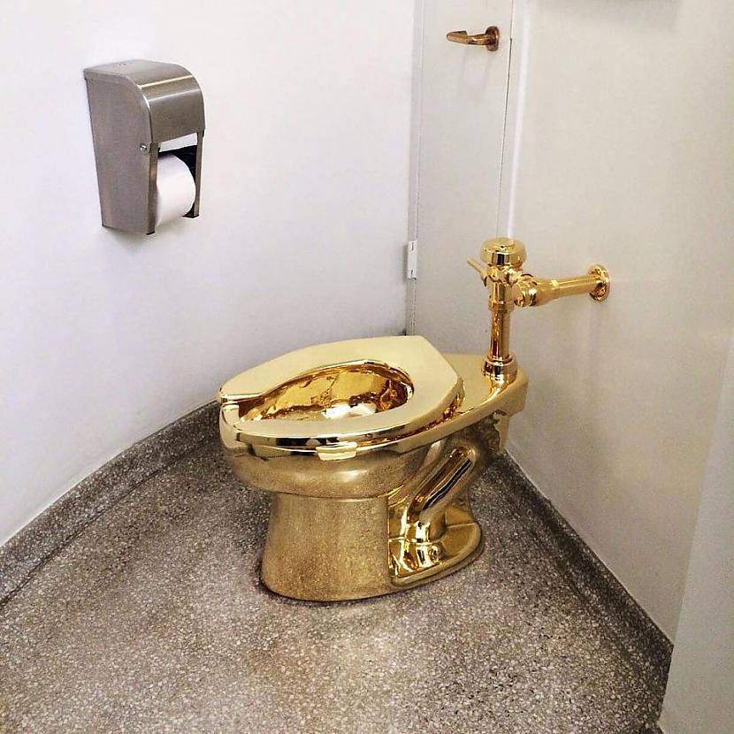 Zelta tualetes pods  6 miljoni... Autors: Zibenzellis69 Skaisti dzīvot nevar aizliegt: visdārgākās lietas pasaulē, kas izgatavotas zelta