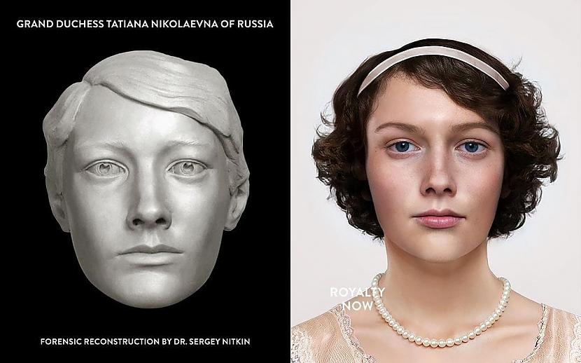 Tatjana Nikolajevna Autors: Zibenzellis69 25 vēsturiskas personas, kuru izskats ir atjaunots ar grafiskā dizaina palīdzību