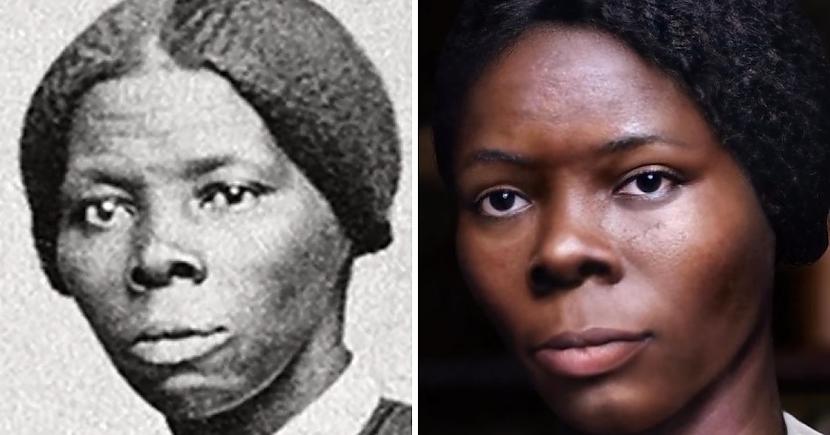 Harriet TubmanScaronī... Autors: Zibenzellis69 25 vēsturiskas personas, kuru izskats ir atjaunots ar grafiskā dizaina palīdzību
