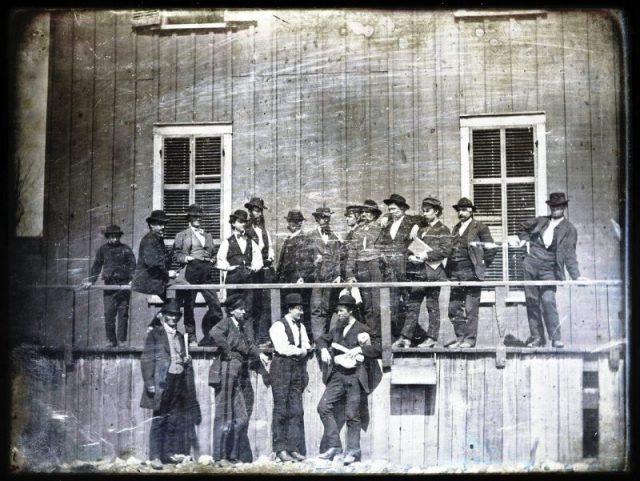 Vergu tirgus Sentluisa Misūri... Autors: Lestets Retas 1850-to gadu fotogrāfijas
