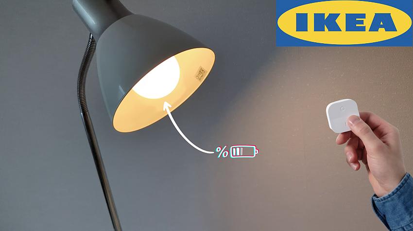 IKEA smart home TRÅDFRI gaismas