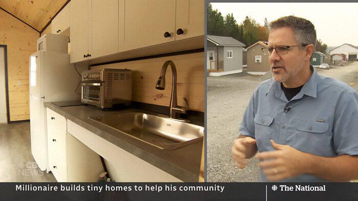 Pārdevis savu uzņēmumu par... Autors: Zibenzellis69 Kanādas miljonārs uzcēla 99 kompaktas mājas bezpajumtniekiem