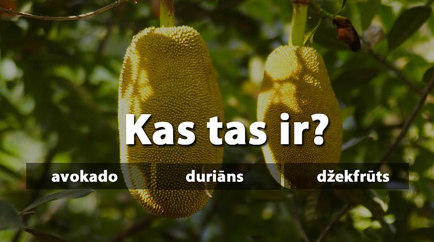 Tests: Vai tu zini, kā sauc šos dārzeņus un augļus