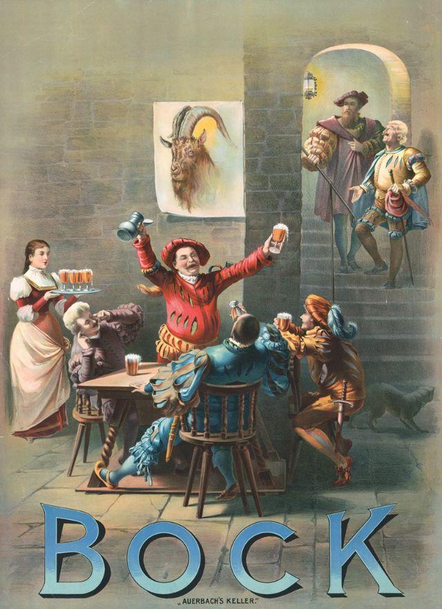 Bock lsquoAuerbachrsquos... Autors: Zibenzellis69 Alus reklāmas plakāti no 19. gadsimta