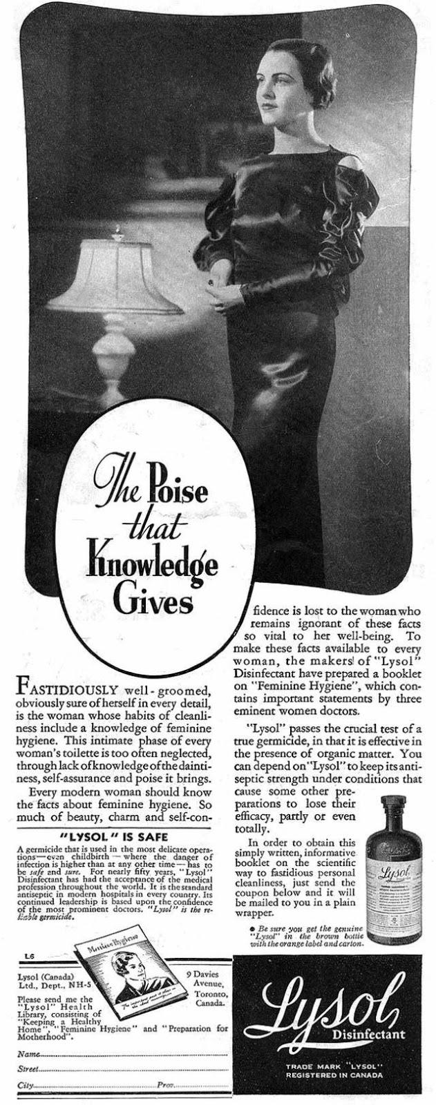  Autors: Zibenzellis69 Interesantas un jautras senlaicīgas sieviešu higiēnas reklāmas no 20. gs. sākuma