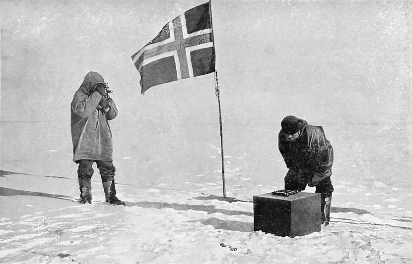 Titulbilde Autors: Ezīle Ruala Amundsena ekspedīcija uz Dienvidpolu