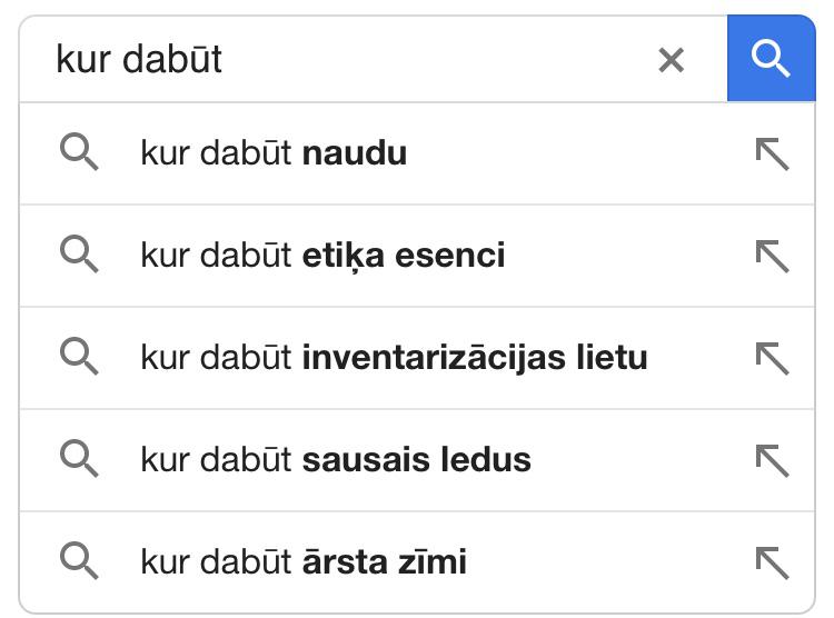  Autors: matilde 25 interesanti un amizanti jautājumi, kurus latvieši uzdod «Google»