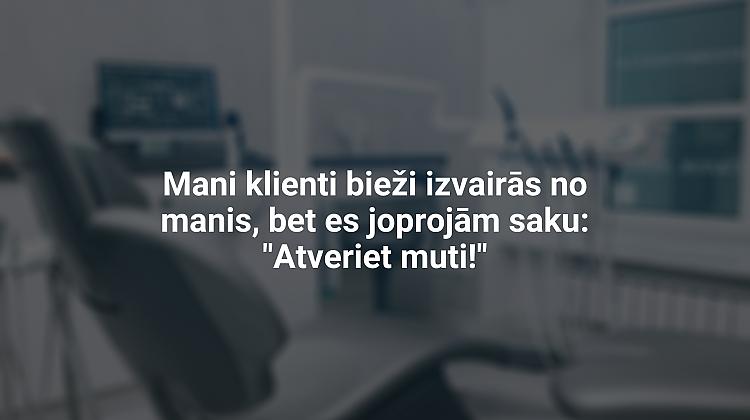 Tests: Vari atpazīt profesiju pēc viena teikuma?